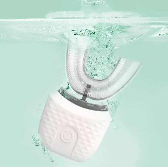 Cepillo de dientes eléctrico ultrasónico en forma de U