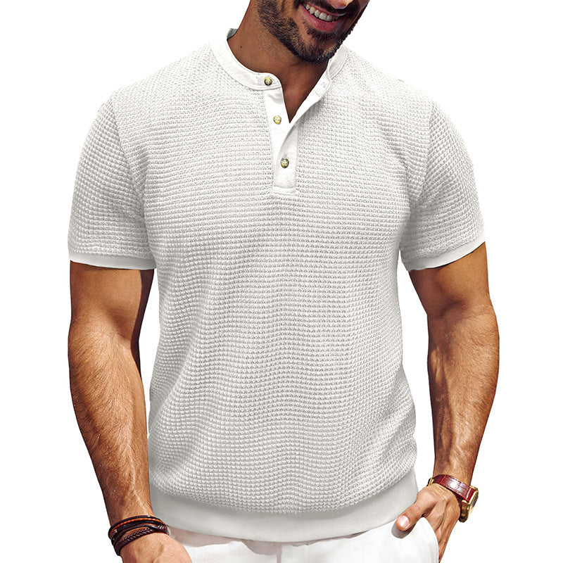 Pull en maille texturée style américain