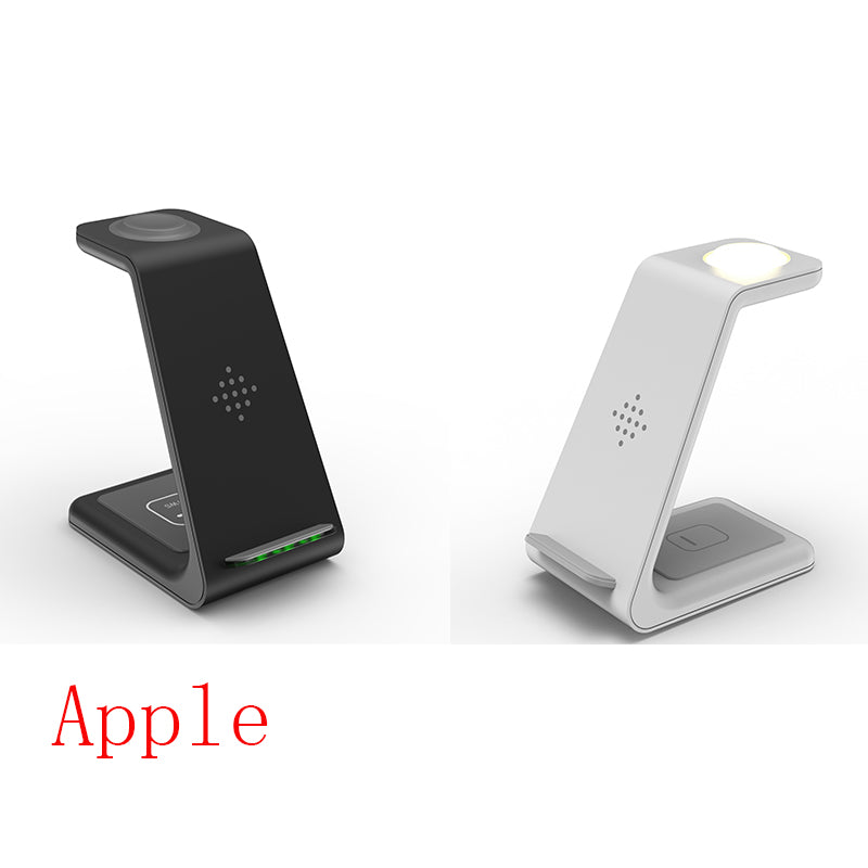 Support de charge rapide sans fil 3-en-1 Station de charge rapide sans fil pour téléphone