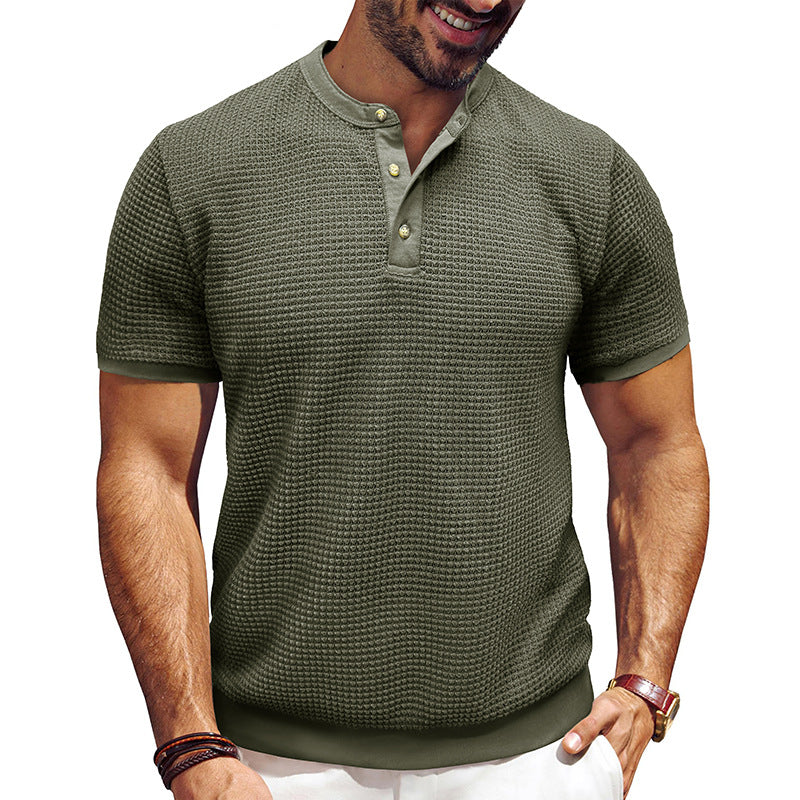 Pull en maille texturée style américain