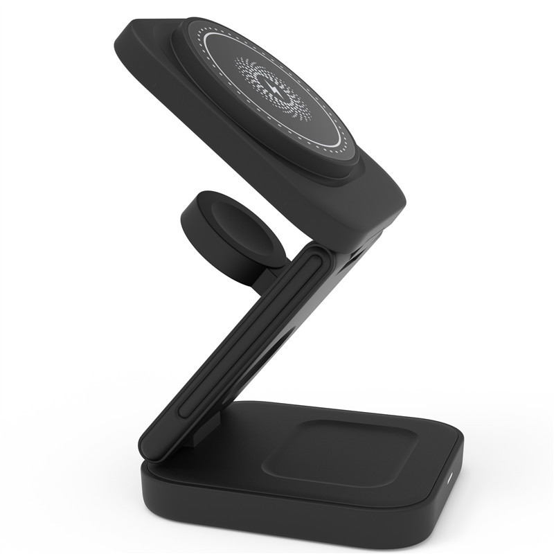 CHARGEUR SANS FIL PLIABLE 3 EN 1