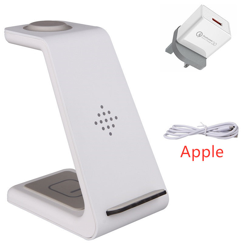 Support de charge rapide sans fil 3-en-1 Station de charge rapide sans fil pour téléphone