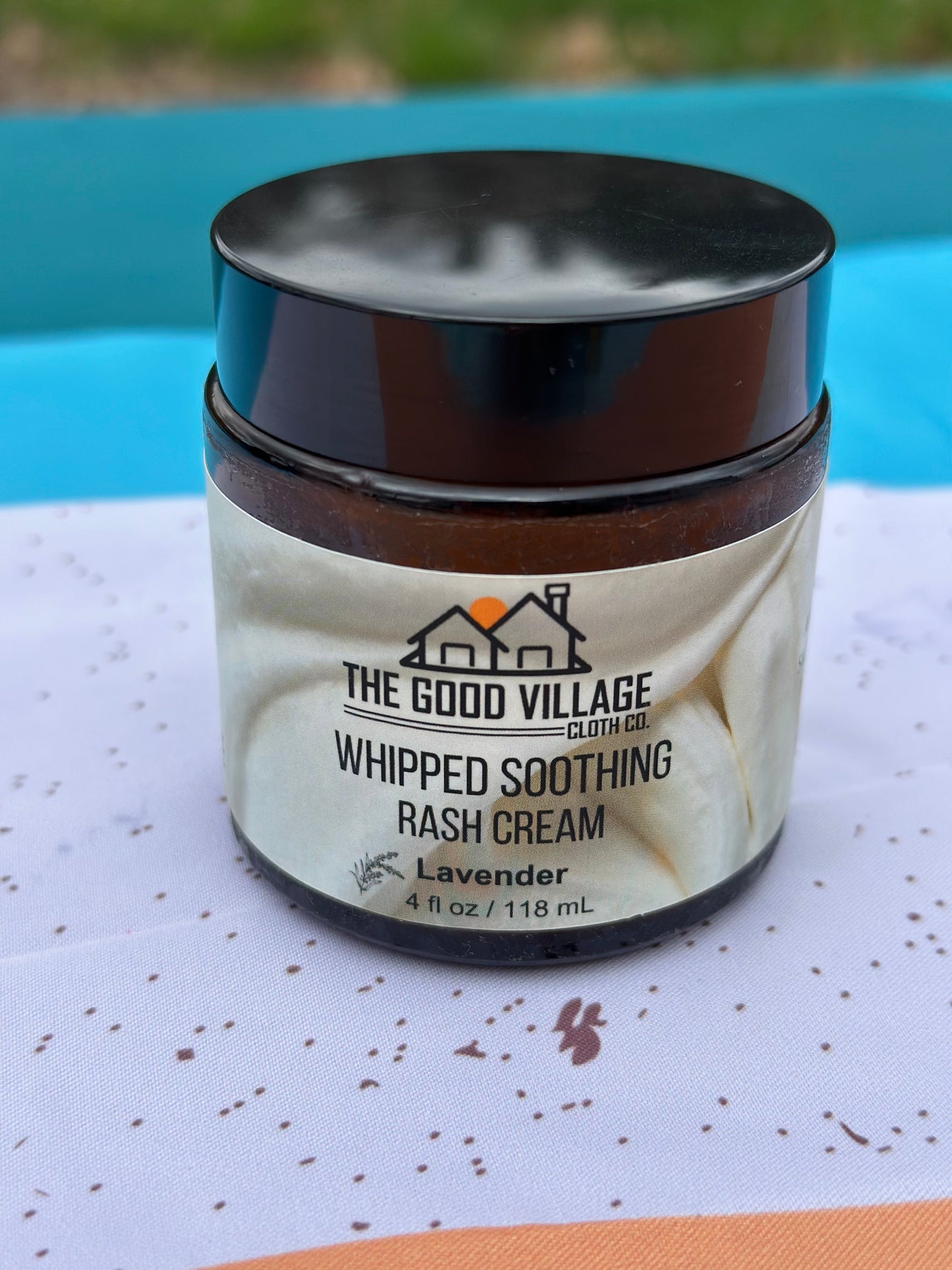 Crema para pañales calmante batida