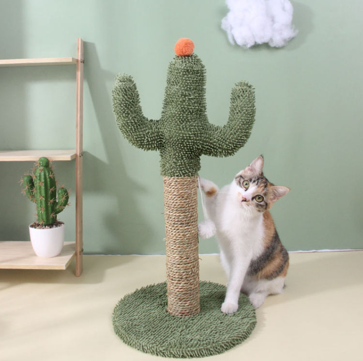 Jouet d'escalade pour chat en sisal