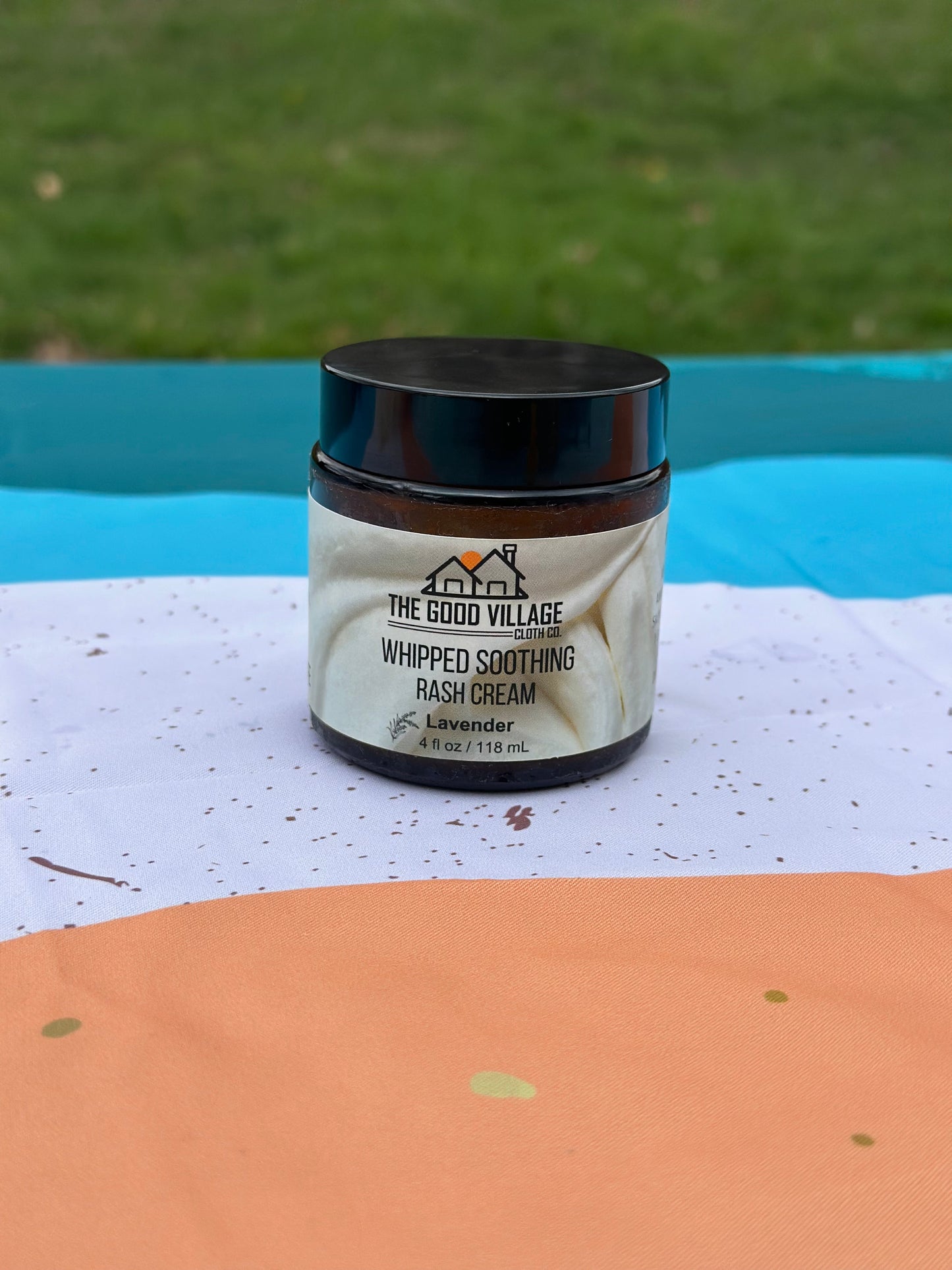 Crema para pañales calmante batida