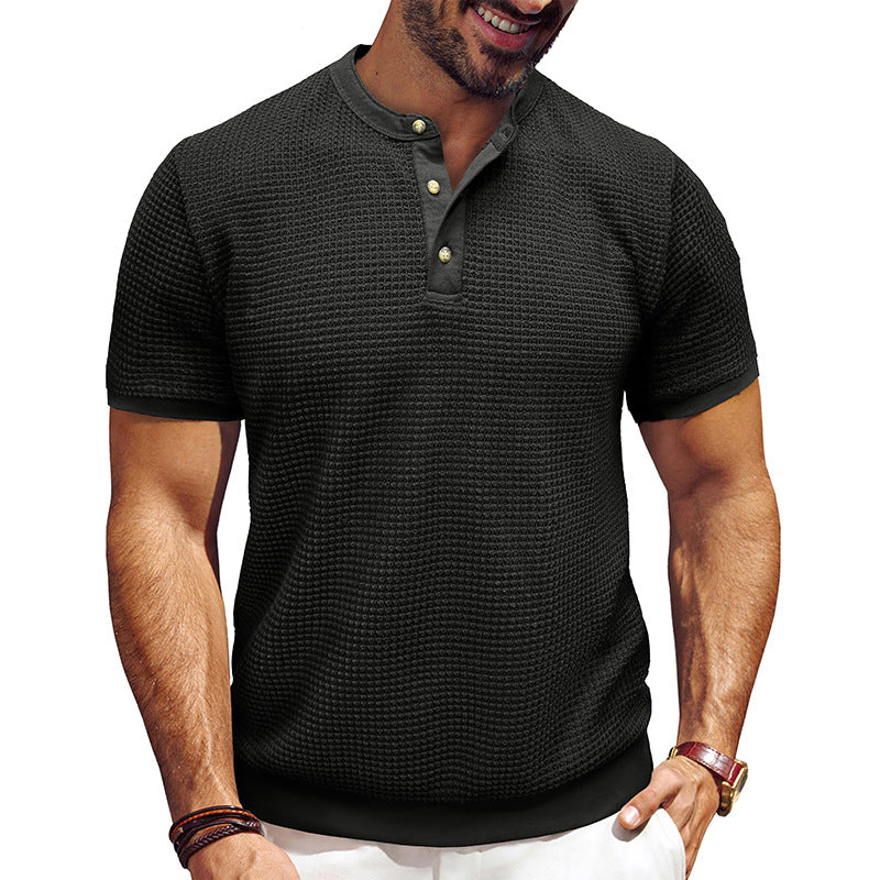 Pull en maille texturée style américain
