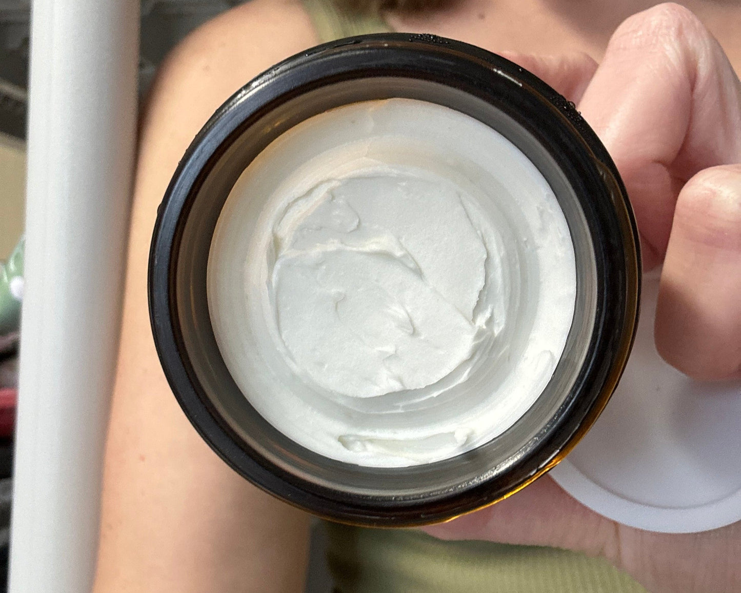 Crema para pañales calmante batida