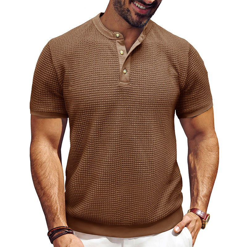 Pull en maille texturée style américain