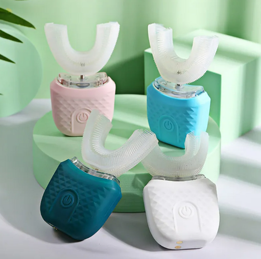 Cepillo de dientes eléctrico ultrasónico en forma de U