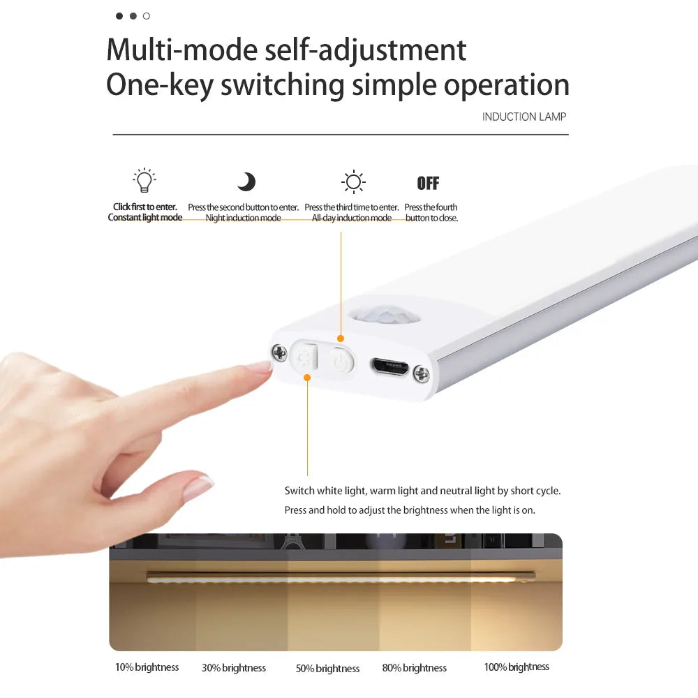 Lampe à détecteur de mouvement sans fil