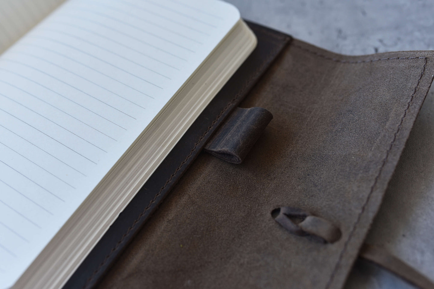 Cuaderno de piel
