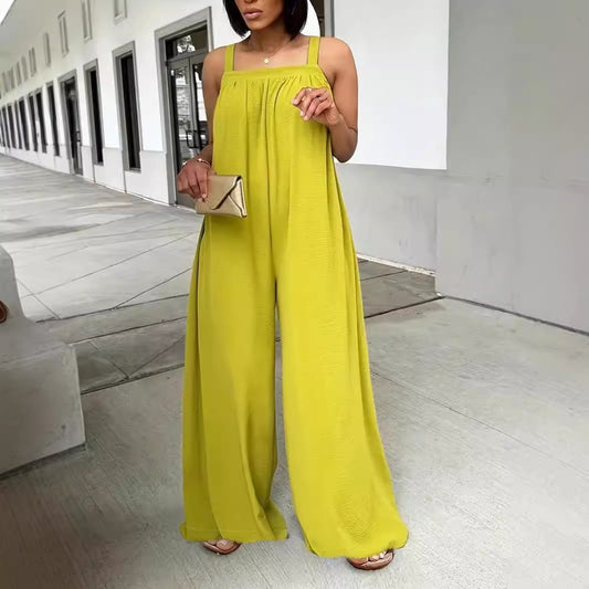 Mono informal de pernera ancha para mujer