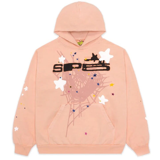Sudaderas con capucha con estampado de letras de araña