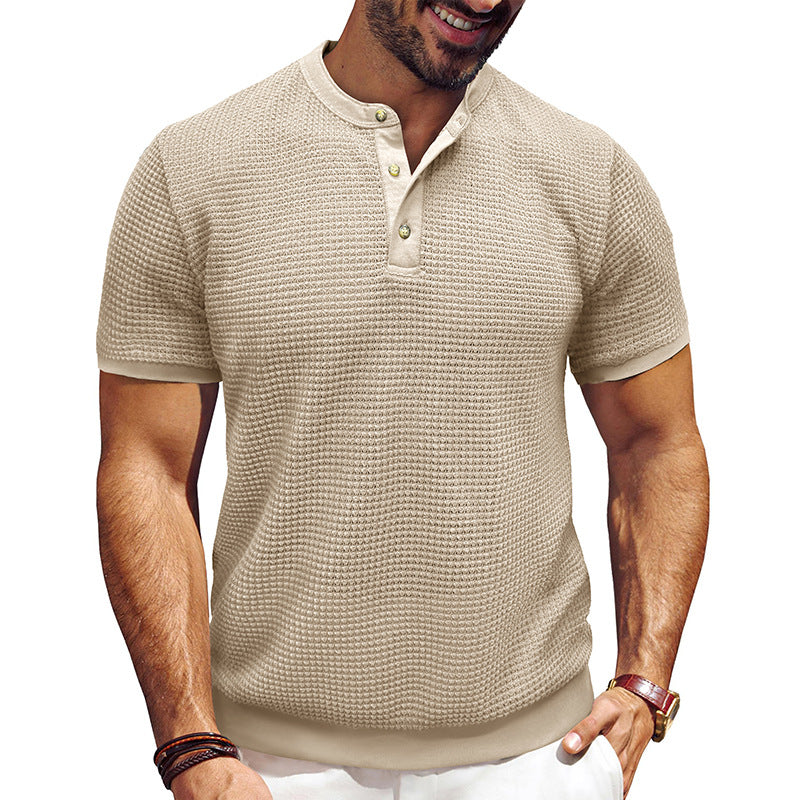 Pull en maille texturée style américain