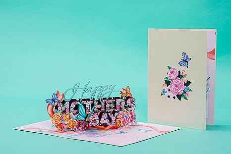 Tarjeta pop-up del Día de la Madre