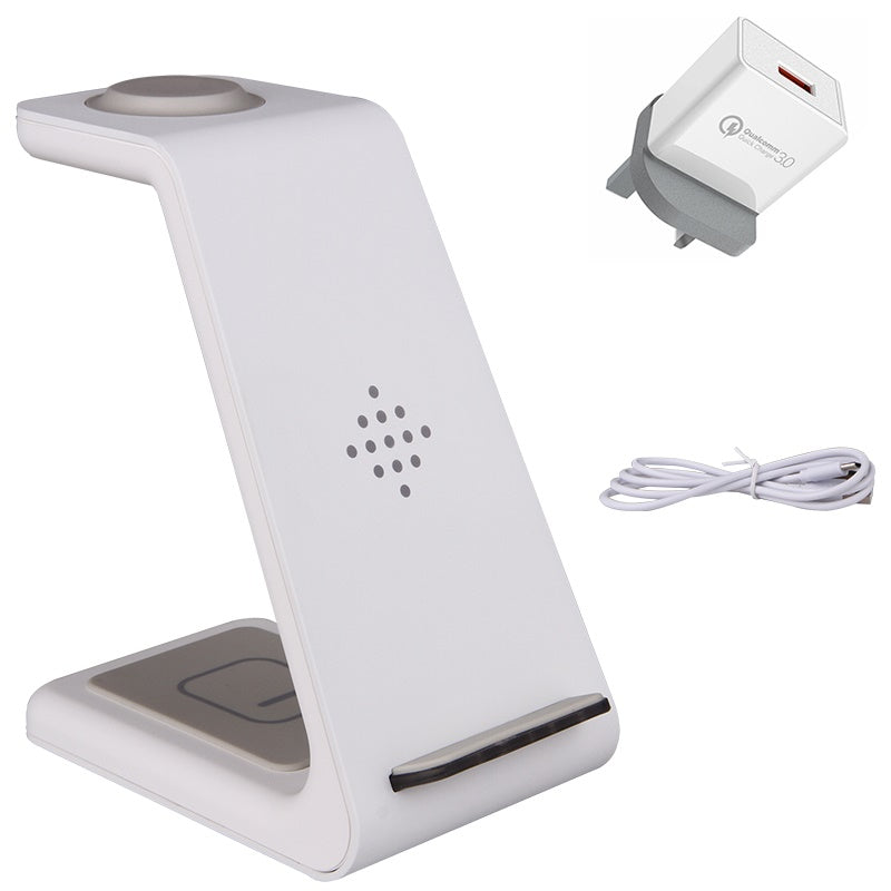 Support de charge rapide sans fil 3-en-1 Station de charge rapide sans fil pour téléphone