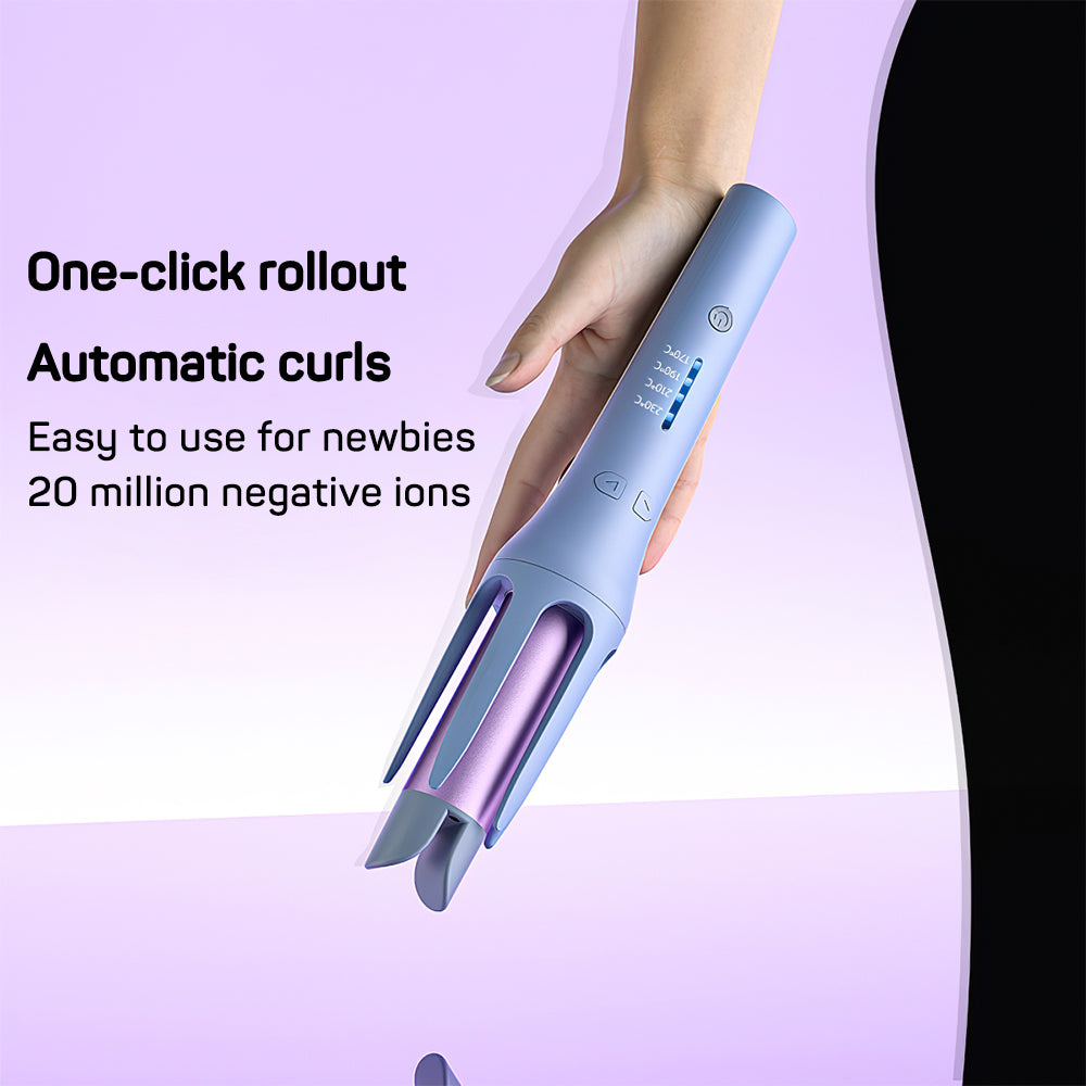 Rizador de pelo y ondulador eléctrico automático