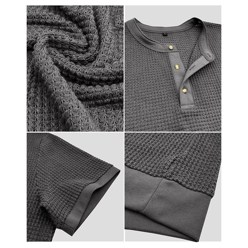 Pull en maille texturée style américain