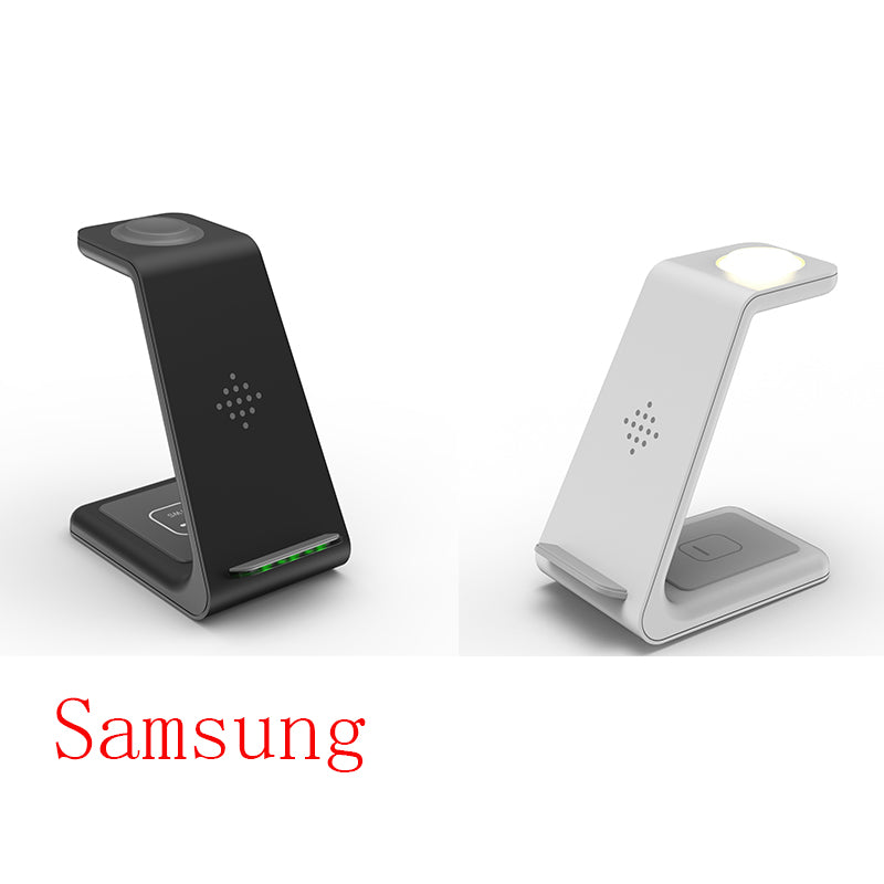 Support de charge rapide sans fil 3-en-1 Station de charge rapide sans fil pour téléphone