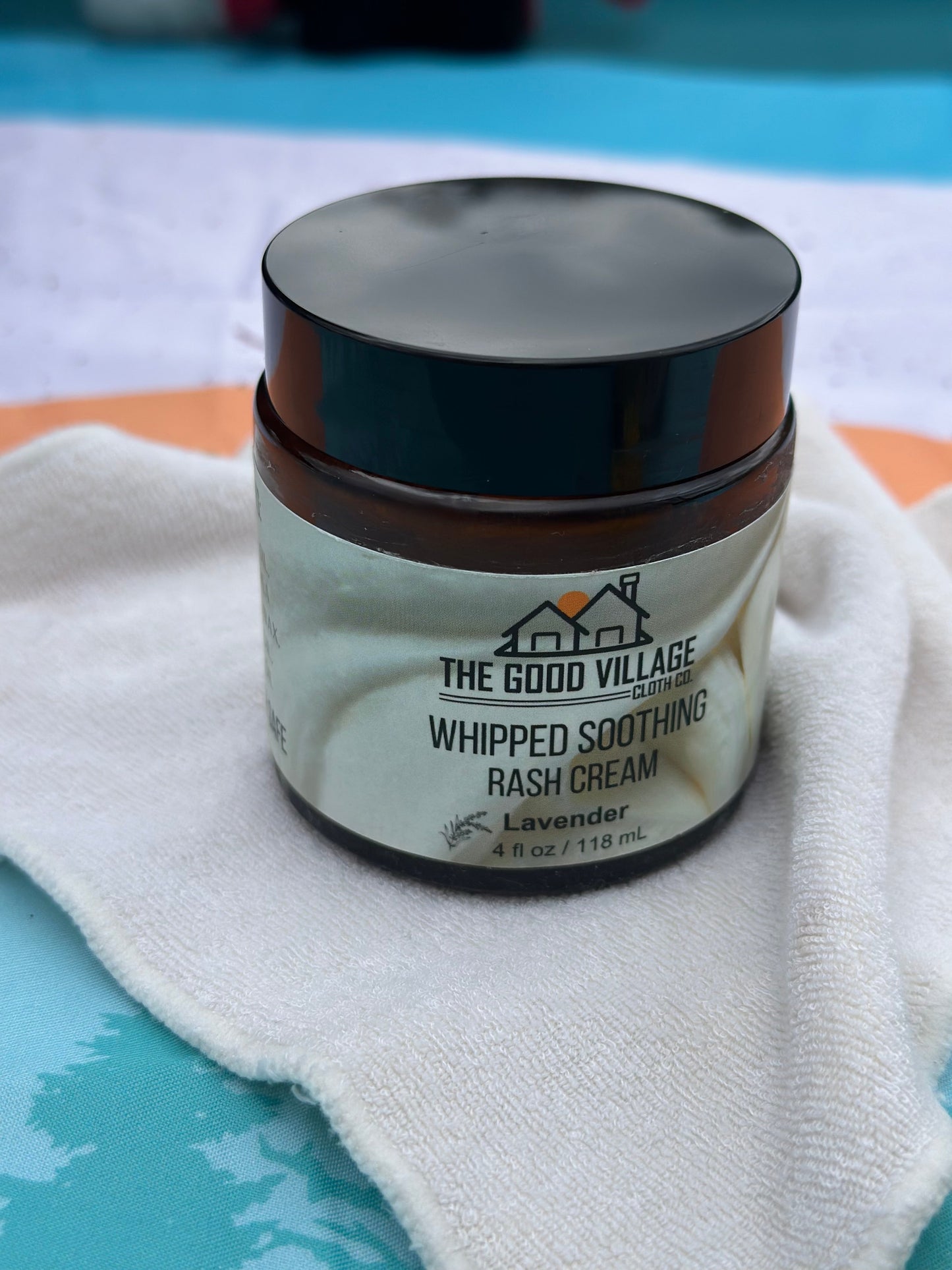 Crema para pañales calmante batida