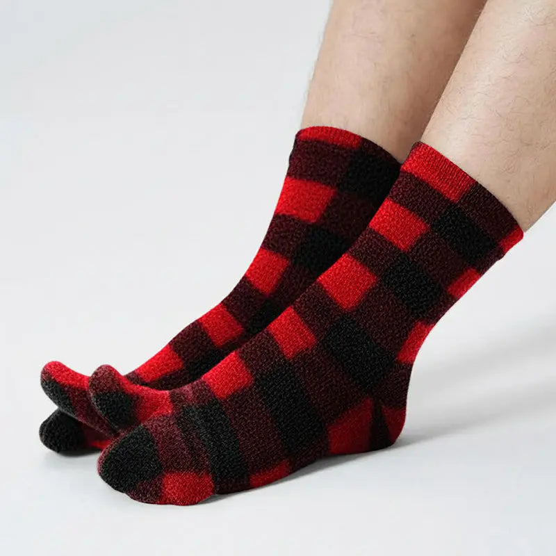 Calcetines Tabi de Lana Polar Feet - Leñador