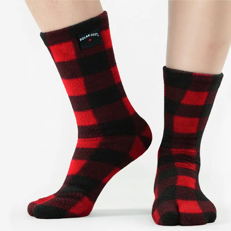 Calcetines Tabi de Lana Polar Feet - Leñador