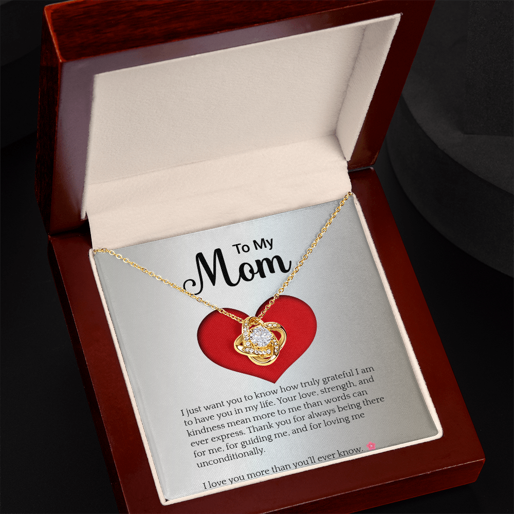 Collier Cœur Fête des Mères – Or Blanc 14 carats / Option Or 18 carats de qualité supérieure