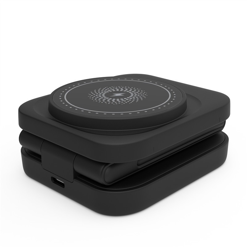 CHARGEUR SANS FIL PLIABLE 3 EN 1