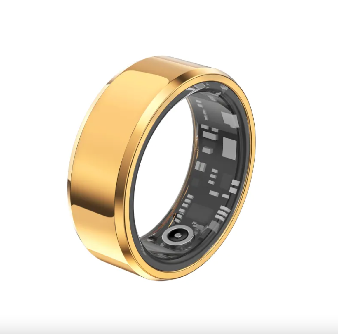 Bague intelligente de surveillance de la santé en céramique
