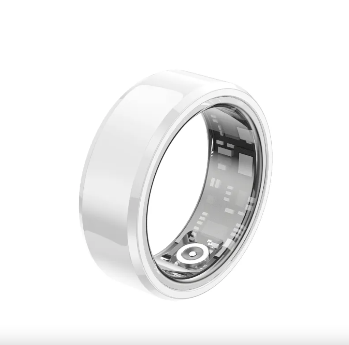 Bague intelligente de surveillance de la santé en céramique