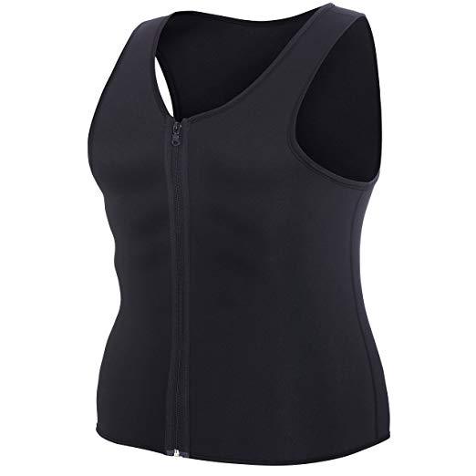Chaleco moldeador de neopreno para hombre para perder peso