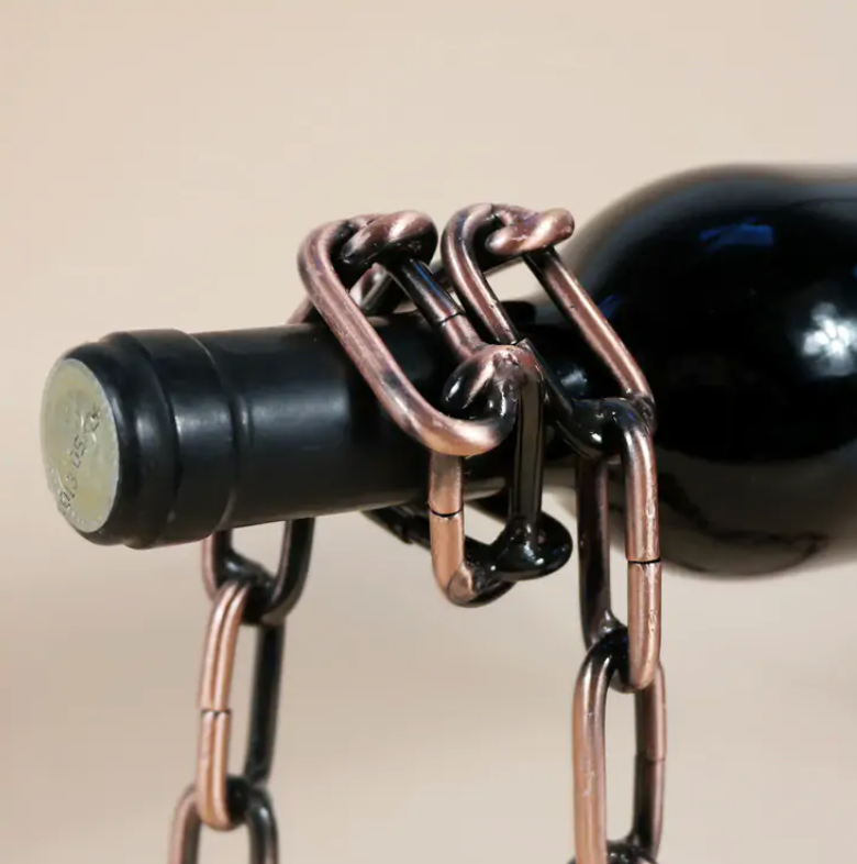 Botellero de cadena mágica