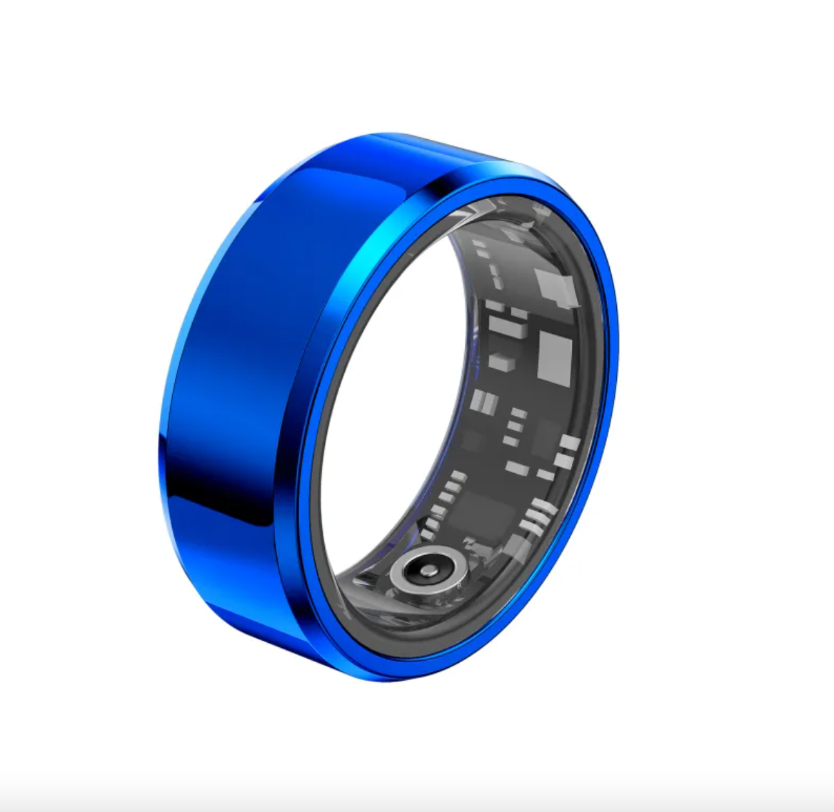 Bague intelligente de surveillance de la santé en céramique