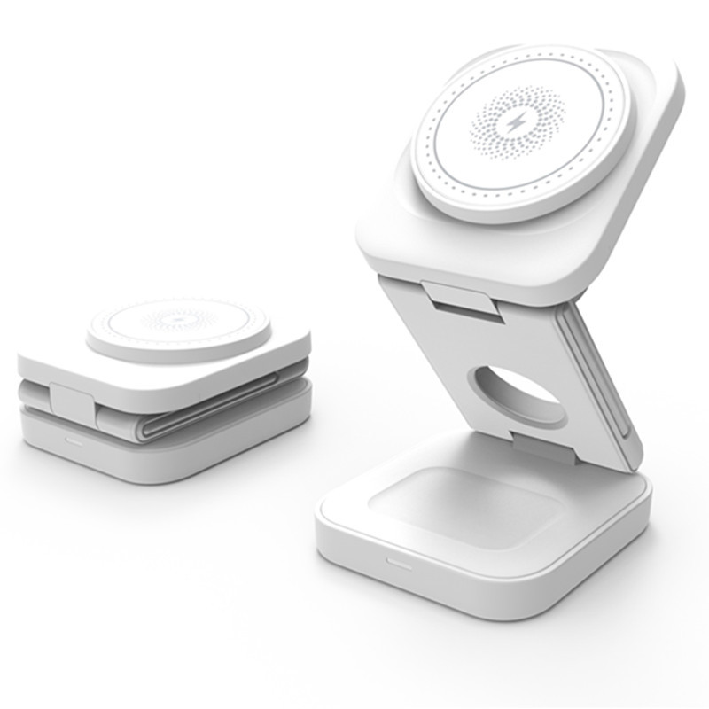 CHARGEUR SANS FIL PLIABLE 3 EN 1