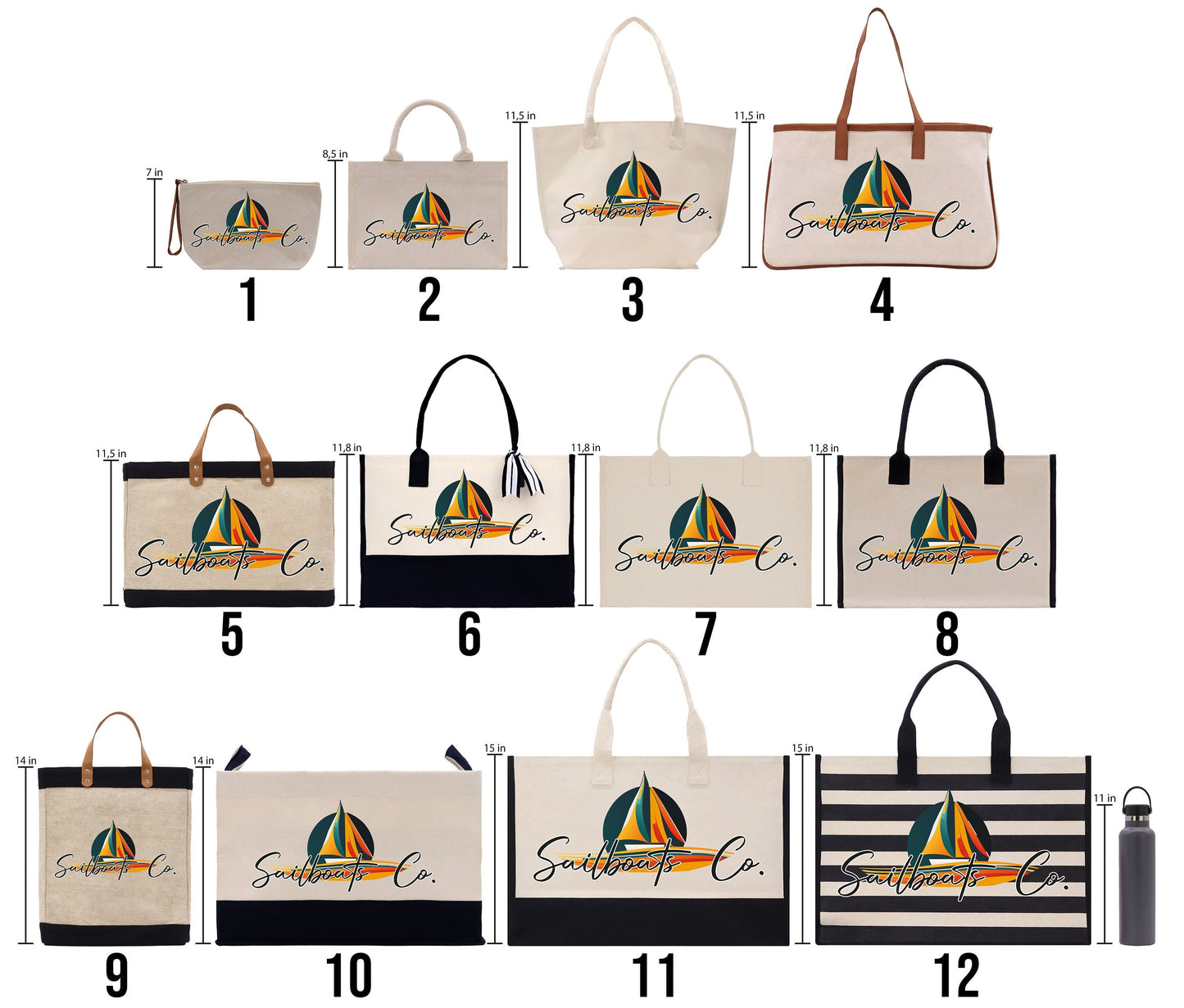 Bolsa de mano de lona de algodón con logotipo personalizado, bolsa de yute, neceser de maquillaje, bolsas promocionales, imprime tu logotipo, bolsa de mano personalizada, compra al por mayor a granel.
